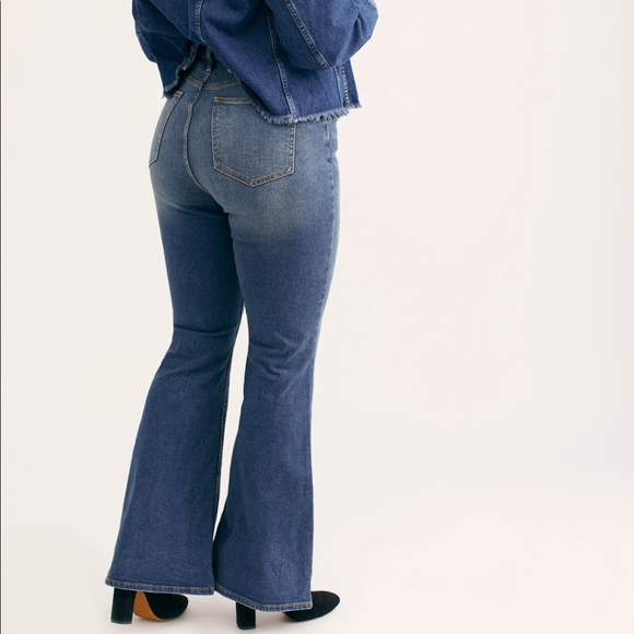 NEW • Free People • CRVY Robin High Rise Jeans 26 - Picture 3 of 9